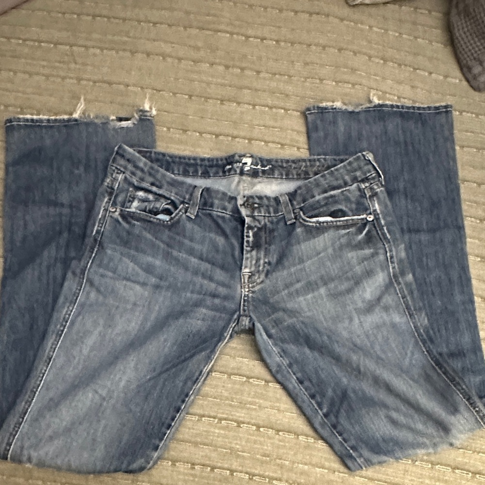 7 for All Mankind bootcut jeans, EUC